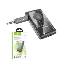 Hoco E66 Aux Transparent Car Audio Receiver Jazz Black Hoco E66 Aux Transparent Car Audio Receiver Jazz Black